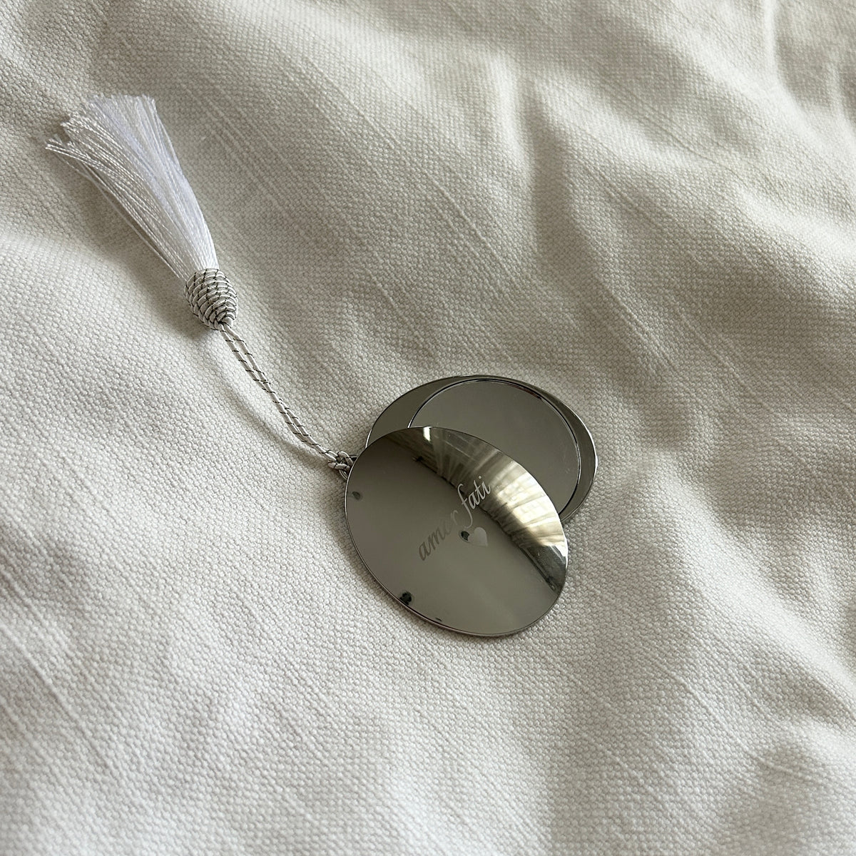 paisley pocket mirror