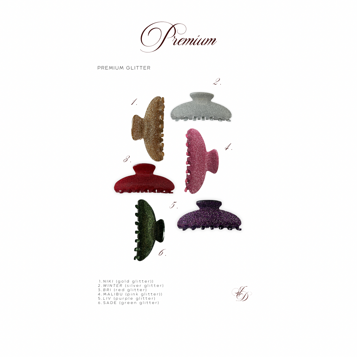 Premium Moyen (glitter)